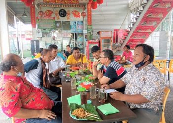 Pengurs Bamagnas Tebing Tinggi saat menggelar rapat