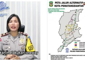 Kasat Lantas Polres Siantar AKP Relina Lumbangaol S.Sos