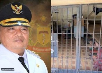 Kerangkeng milik Bupati Langkat nonaktif, Terbit Rencana Peranginangin (TRP). (Foto Ist)