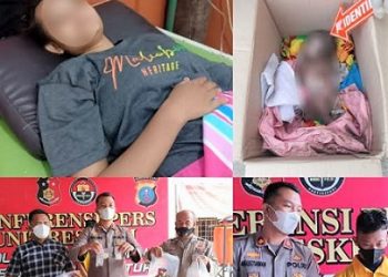 Pelaku aborsi, RR (22) security Klinik  Atlantis Medan. (Foto Ist)