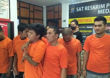 Para pelaku kejahatan. (Foto Ist)