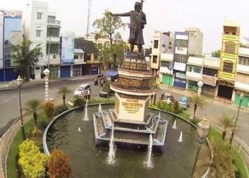 Kota Medan Tugu Guru Patimpus. (Foto Ist)