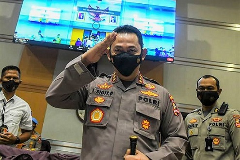 Kapolri Jendral Pol Listyo Sigit Prabowo. (Foto Ist)