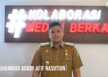 Wali Kota Medan Bobby Nasution (.Foto Ist)