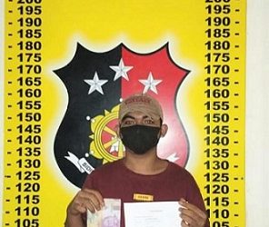 Pelaku Pungli, Kevin Imanuel Pasaribu dan barang bukti