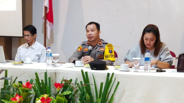 Waka Polres Siantar Kompol Ismawansa SIK, MH mengikuti Workshop Penguatan Kapasitas Kepada Insan Media