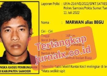 Marwan alias Begu pembunuh pasutri di Samosir. (Foto Ist)