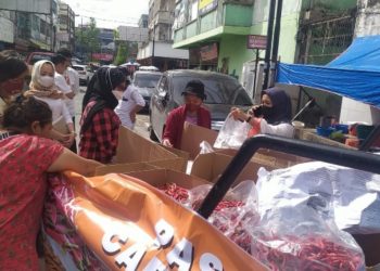 Operasi Pasar Murah Cabai.Foto Ist