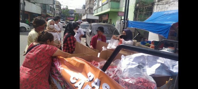 Operasi Pasar Murah Cabai.Foto Ist