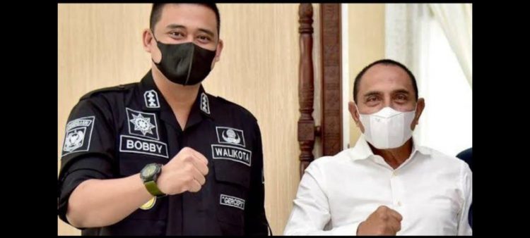 Edy Rahmayadi dan Bobby Nasution
