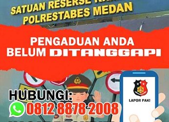 Layanan Call Center Kasat Reskrim Polrestabes Medan Kompol Teuku Fathir Mustafa. (Foto Ist)