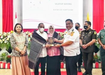 Gubernur Sumut Edy Rahmayadi di Dairi. (Foto Ist)