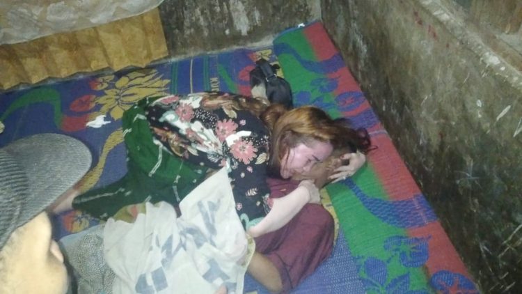 Jenajah korban Manotar Siagian disemayamkan di rumahnya 