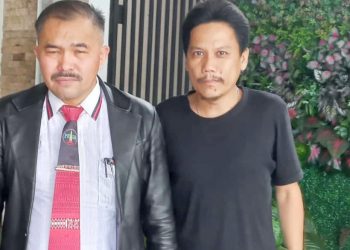 Kamarudin Simanjuntak kuasa hukum keluarga Brigadir J dan Romulo Sinaga Wartawan jurnalx.co.id