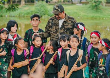 Bobby Nasution saat syuting film " 1 CM ". (Foto Ist)