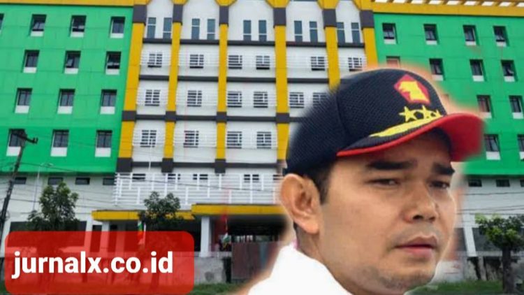 Ihwan Ritonga dan RSUD Bachtiar Djafar Medan Labuhan. (Foto Ist)