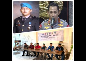 Brigadir J dan Cipayung Plus Sumut. (Foto Ist)