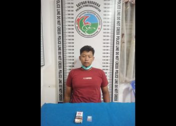 Pelaku Jex Franco dan barang bukti