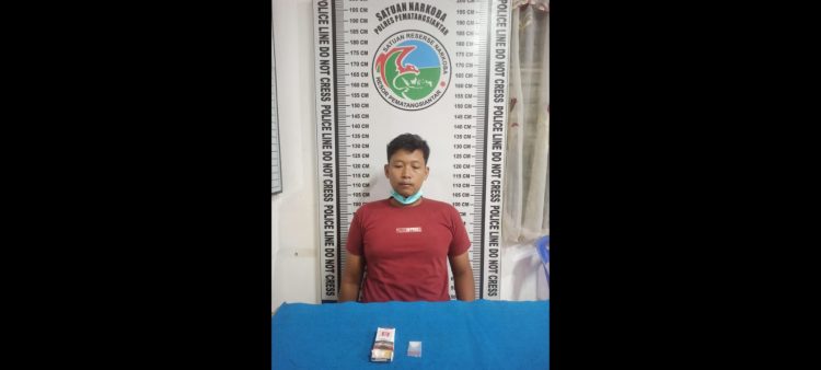 Pelaku Jex Franco dan barang bukti