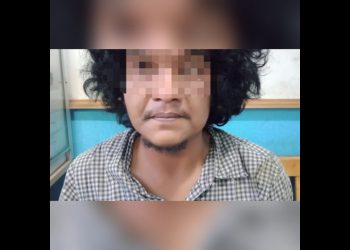 Pelaku pembunuhan siswi SMA Tebing Tinggi. (Foto Ist)