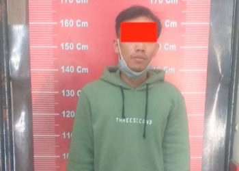 Pelaku Pencurian Accesoris Hamdpone. (Foto Ist)