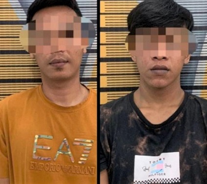 kedua pelaku, DAS dan MAS alias Jll