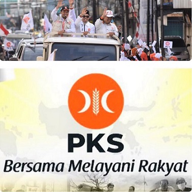 Partai Keadilan Sejahtera (PKS) Medan gelar flashmob mengenalkan lambang baru partai kepada warga Kota Medan. (Foto Ist)