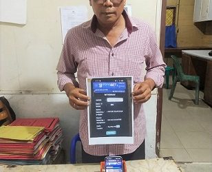 Pelaku VT dan barang bukti
