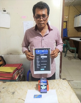 Pelaku VT dan barang bukti