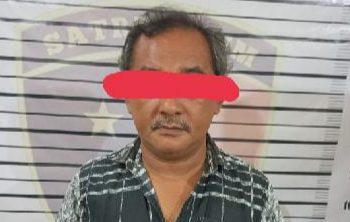 Pelaku penjual togel. (Foto Ist)
