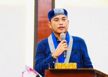 Jefri Gultom selaku Ketua Umum GMKI