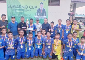 Turnamen Suwarno Cup 2022 yang digelar Dirut PUD Pasar Medan, Suwarno. (Foto Ist)