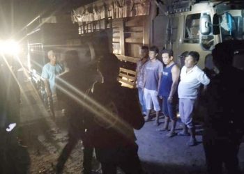 Truk jagung yang diamankan. (Foto Ist)