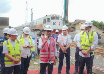 Menhub, Budi Karya Sumadi dan Wali Kota Medan, Bobby Nasution. (Foto Ist)