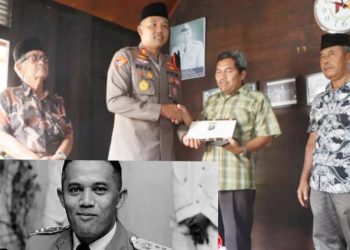 Kapolres Madina AKBP H.M. Reza Chairul Akbar-Jenderal Besar TNI Alm. Abdul Haris Nasution. (Foto Ist)