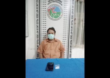 Pelaku Maruli Butar-butar dan barang bukti 