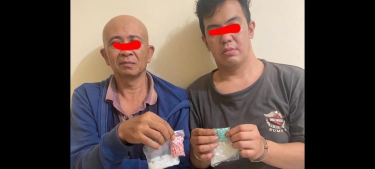 Dua pengedar narko dari kawasan Jalan Sering, Medan