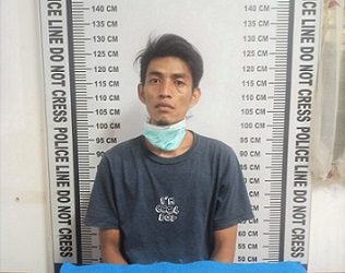 "Pelaku Maulana Malik Pane dan barang bukti