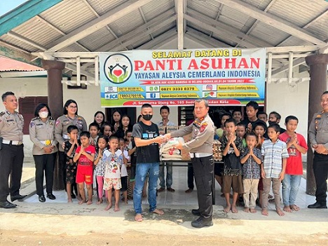 Kegiatan Sat Lantas Polrestabes Medan dalam rangka HUT Lantas ke-67 Tahun 2022. (Foto Ist)