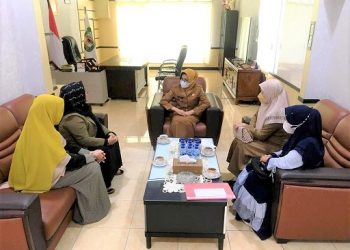 Wali Kota Siantar, Susanti saat menerima audiensi pengurus BKMT Kota Siantar