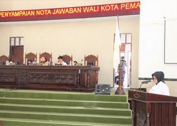 Wali Kota Siantar Sampaikan Nota Jawaban atas Pemandangan Umum Fraksi DPRD Terhadap Rancangan P-APBD 2022