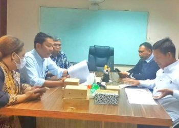 Bupati Simalungun Radiapoh Hasiholan Sinaga SH, MH temui Deputi II Staf Kepresidenan di Gedung Bina Graha Jl. Veteran No. 16 Jakarta Pusat