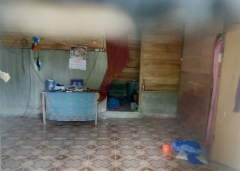 Lokasi ditemukannya jenajah korban Menaria Br. Saragih