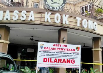 Ruko Cafe Massa Kok Tong Cemara. (Foto Ist)