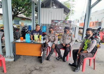 Personil Sat Binmas Polres Siantar Monitoring, Pembinaan Pengawasan dan Beri Pencerahan Kepada Polsuska