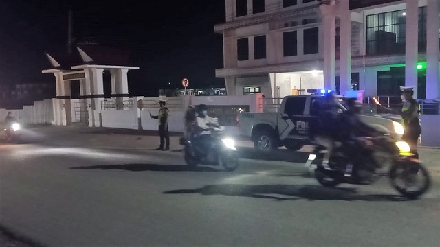 Sat Lantas Polres Simalungun Gencarkan BLP Antisipasi Balap Liar