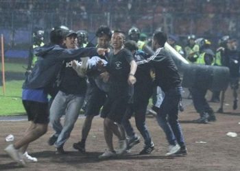 Kerusuhan Di Stadion Kanjuruhan. (Foto Ist)