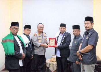Kapolres Tanjungbalai AKBP Ahmad Yusuf Afandi SIK. MM, menerima audiensi dari Rumah Sahabat Da'i Provinsi Sumatera Utara (Sumut),