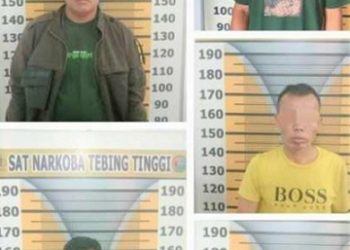 Pelaku ES dan ke empat temannya yang diringkus