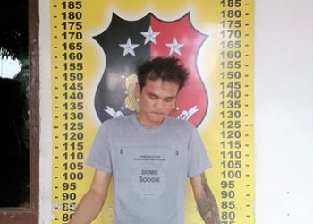 Pelaku RT dan barang bukti